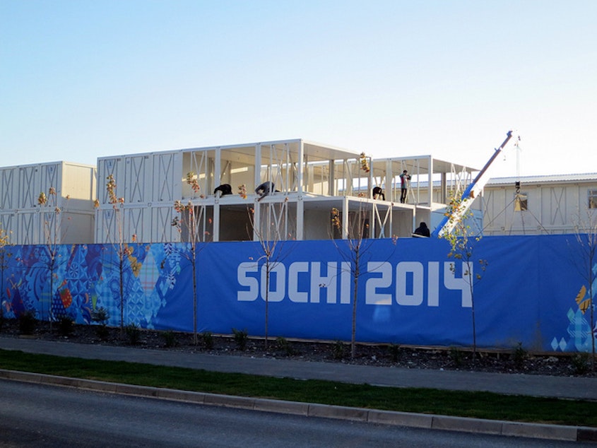 caption: Sochi is busy preparing for the upcoming Winter Olympics, but what's the atmosphere beyond the hype?