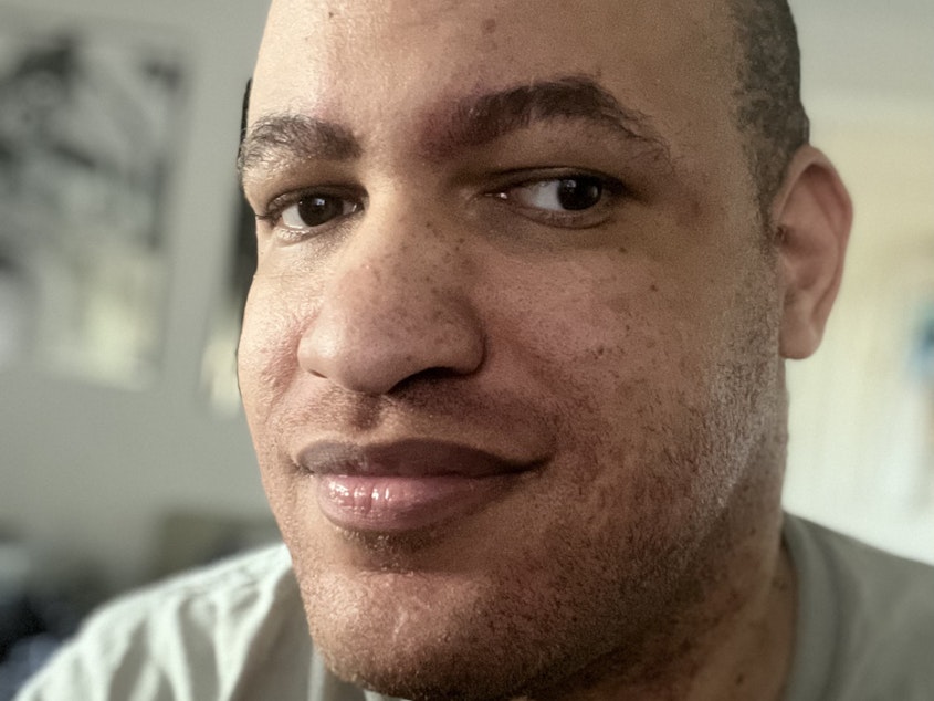 caption: Jon Hetherington, 34, from Oregon, originally planned to attend the Seattle show of Beyoncé's Renaissance World Tour, but couldn't fly because his wheelchair exceeded the plane's cargo dimensions. He posted about the saga on TikTok and a representative for Beyoncé arranged for him to attend her Dallas show.