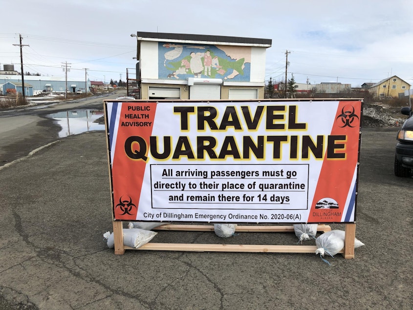 caption: The remote fishing port of Dillingham, Alaska, has imposed strict safety requirements on visitors in preparation for the annual deluge of out-of-state seafood workers.
