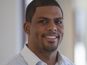 caption: Jason Wright joined the Washington Football Team as the new president while the team reckons with allegations of sexual harassment and changing a racist nickname.