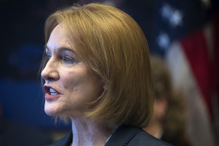 caption: Seattle mayor Jenny Durkan sent a letter to supporters in which she endorsed candidate Mark Solomon for Seattle City Council District 2. She said two other candidates would "cause more division in our city."
