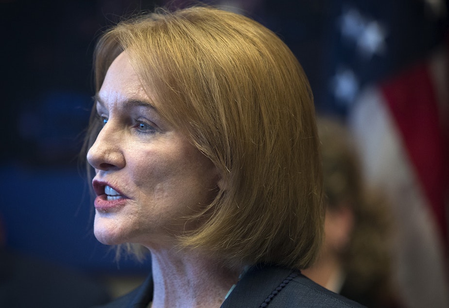 caption: Seattle mayor Jenny Durkan sent a letter to supporters in which she endorsed candidate Mark Solomon for Seattle City Council District 2. She said two other candidates would "cause more division in our city."