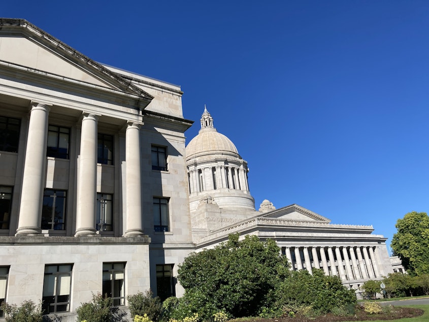 caption: All nine of Washington's statewide offices are up for election this year. In all but one race the incumbent is seeking re-election. In three of the races the incumbent is seeking a third term. That includes Gov. Jay Inslee.