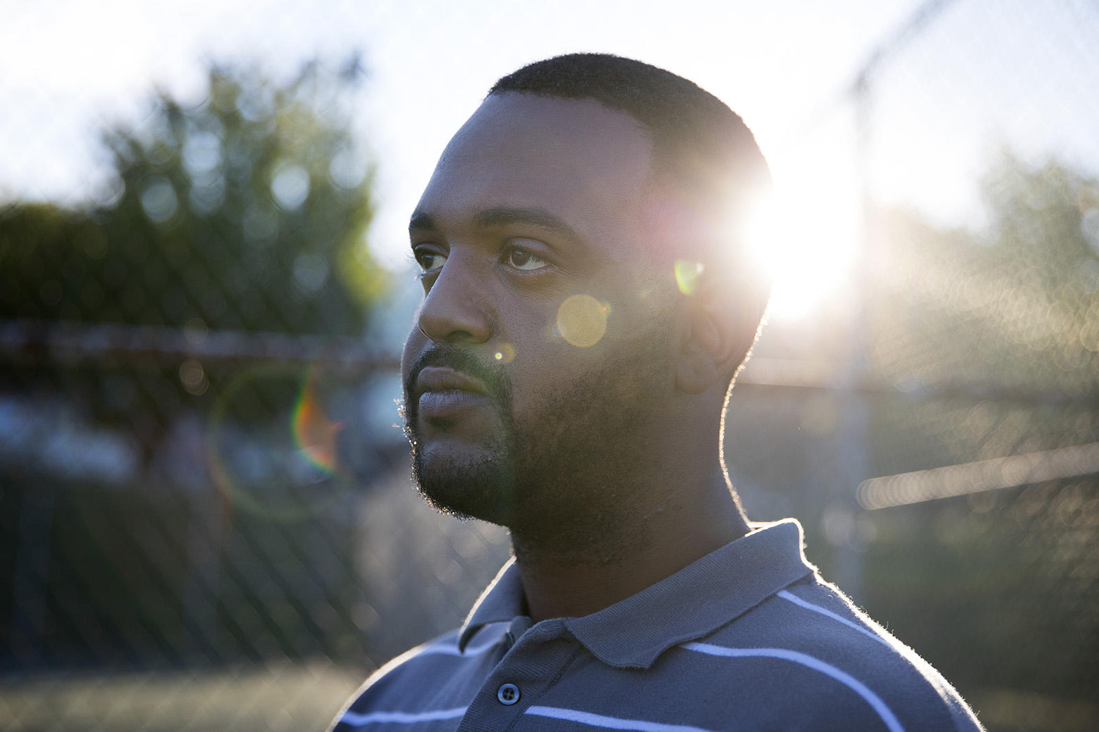 caption: For Elijah Brown, the Rainier Community Center and Playfield in Genesee is a paradox - a place that nurtured him and terrified him growing up.