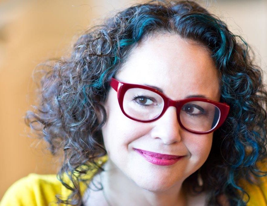 caption: Journalist and author Brooke Gladstone