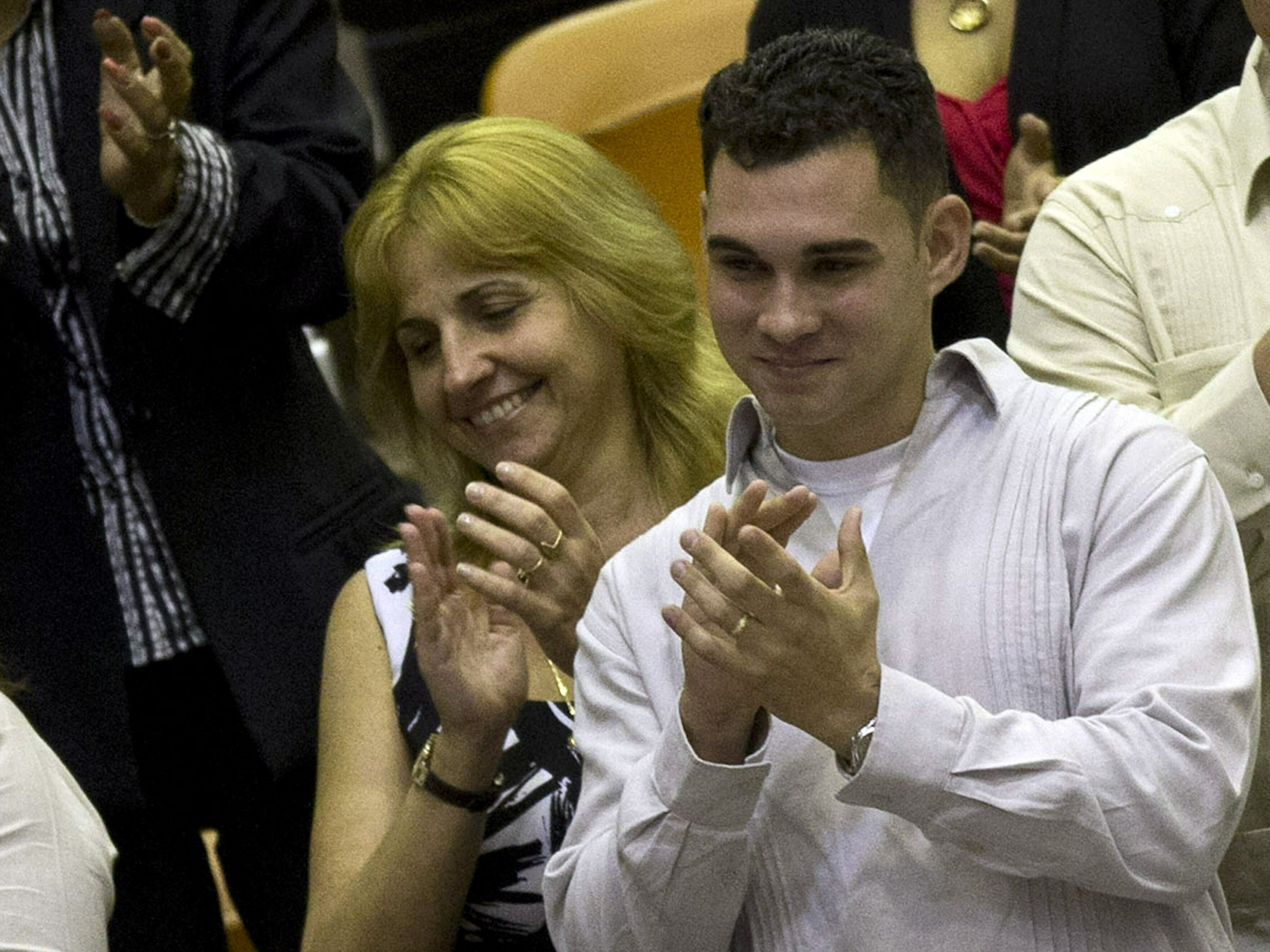 caption: Elián González, pictured in 2014, has been nominated to join Cuba's parliament. Elections are planned for March 26. González was at the center of a bitter custody battle in 2000 between relatives in Miami and his father in Cuba.
