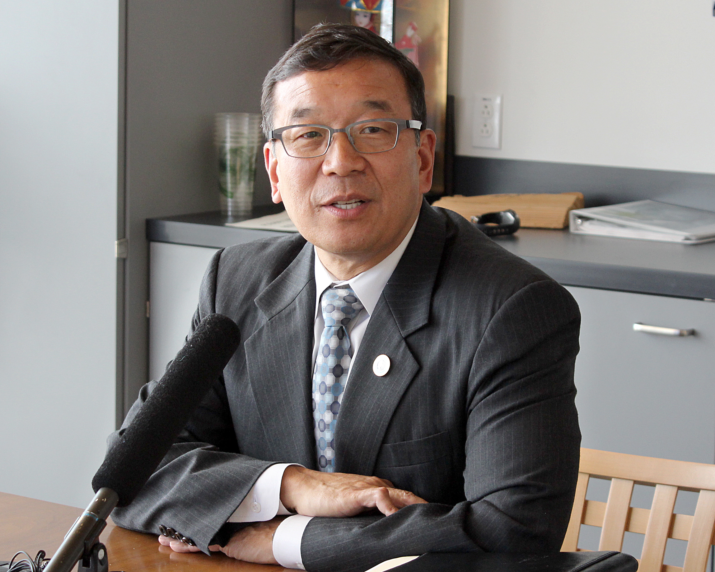 caption: John Okamoto was interim director of the city's Human Services Department until earlier this year.