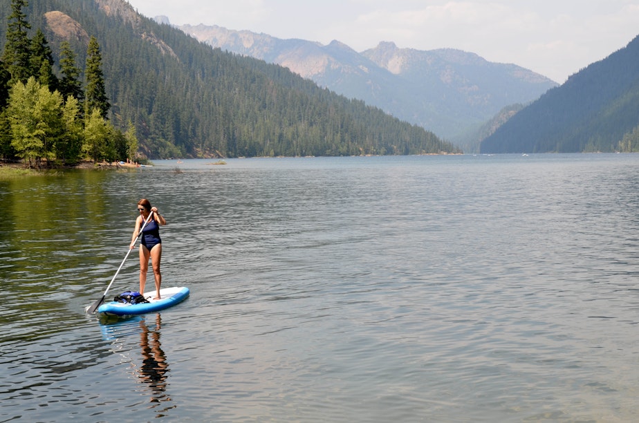 caption: Lake Kachess.