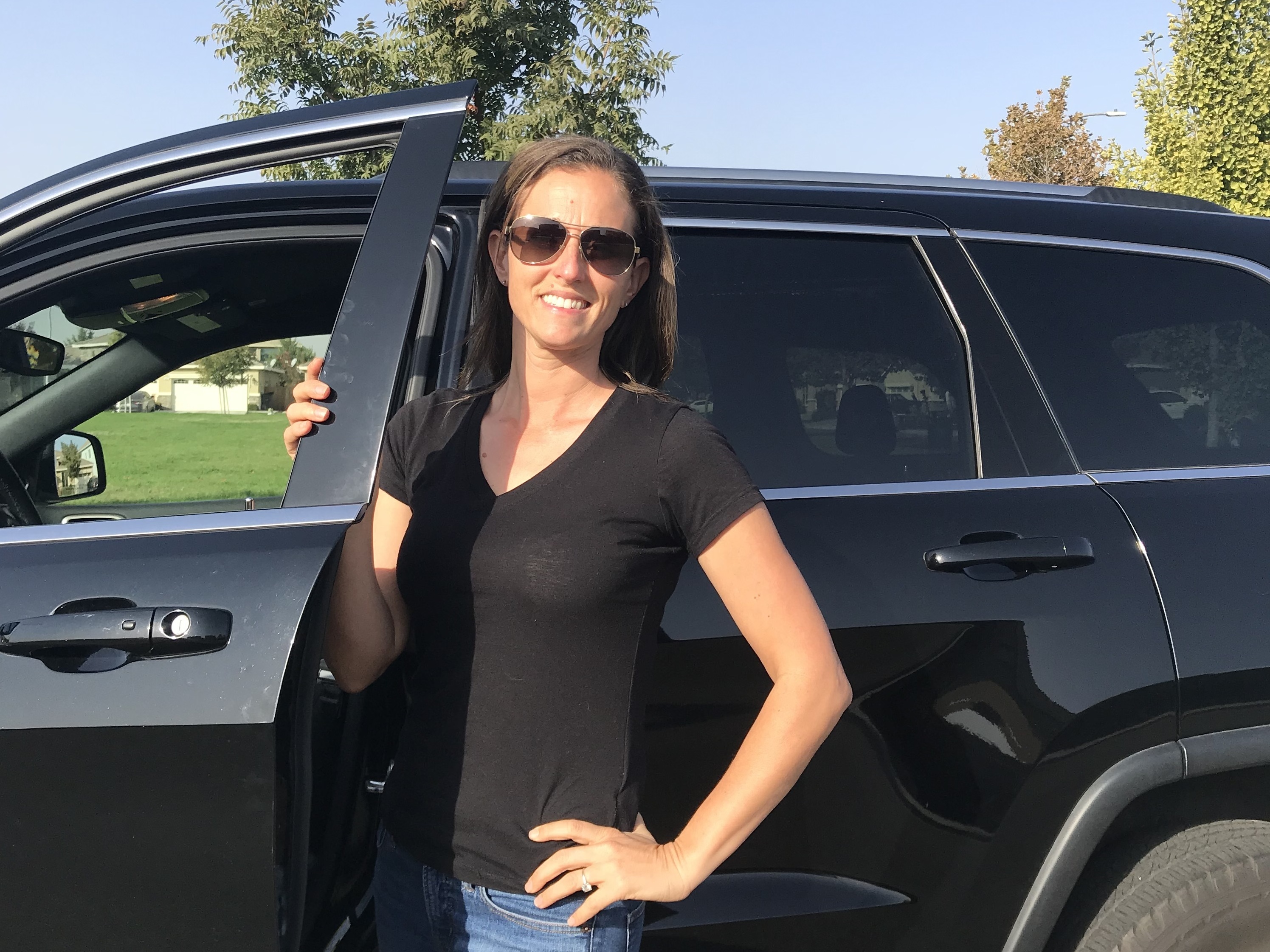 caption: Laura Hart says that if she had gotten a five-year loan instead of a seven-year loan, she wouldn't have let the dealer talk her into buying an extended warranty, and maybe she would have bought a less expensive car.