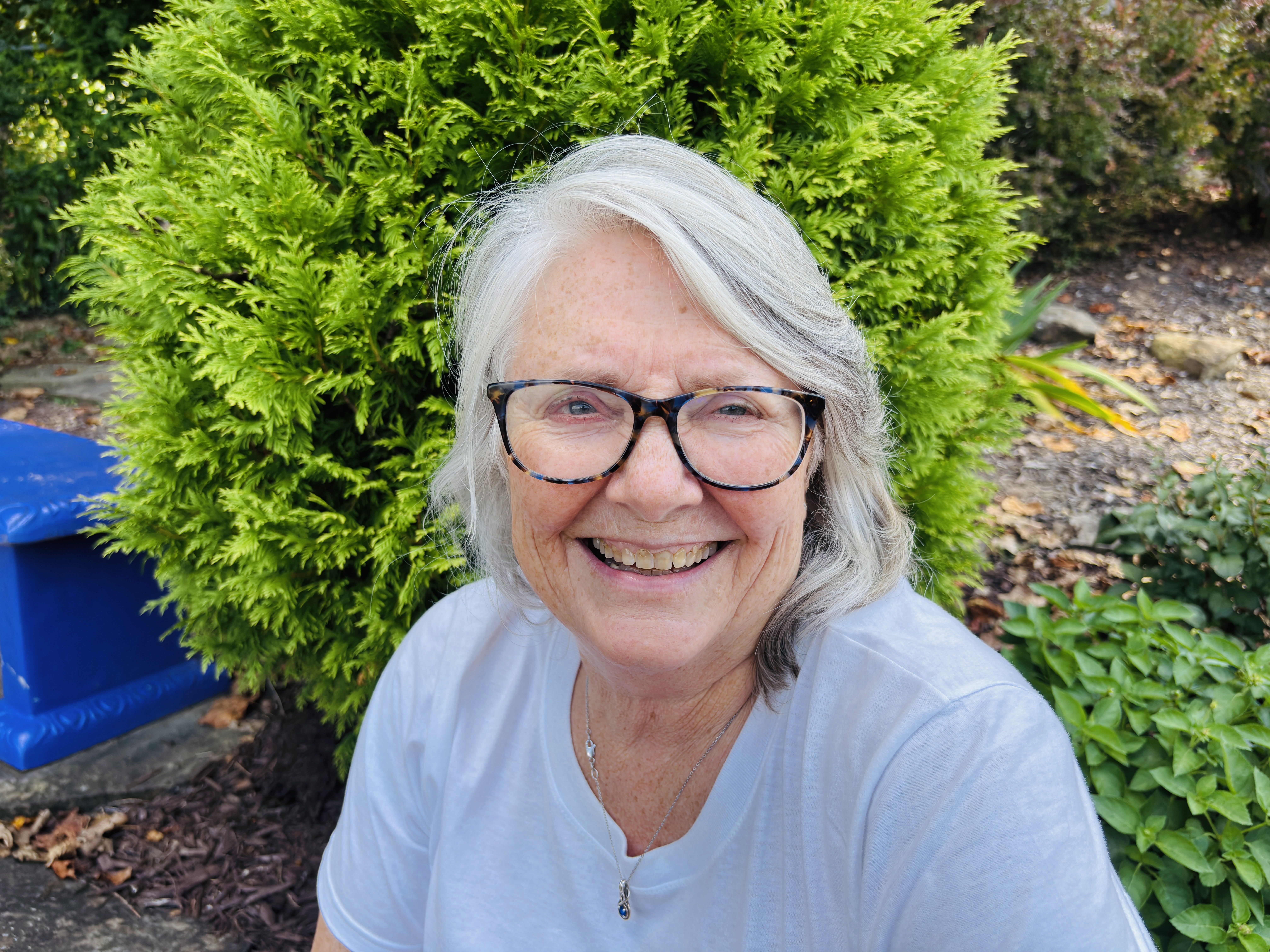 caption: Ellen Allen, 63, needs health insurance to be able to keep paying for an expensive eye drop medicine that prevents blindness.