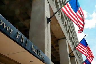 caption: The FBI's headquarters in Washington, D.C.