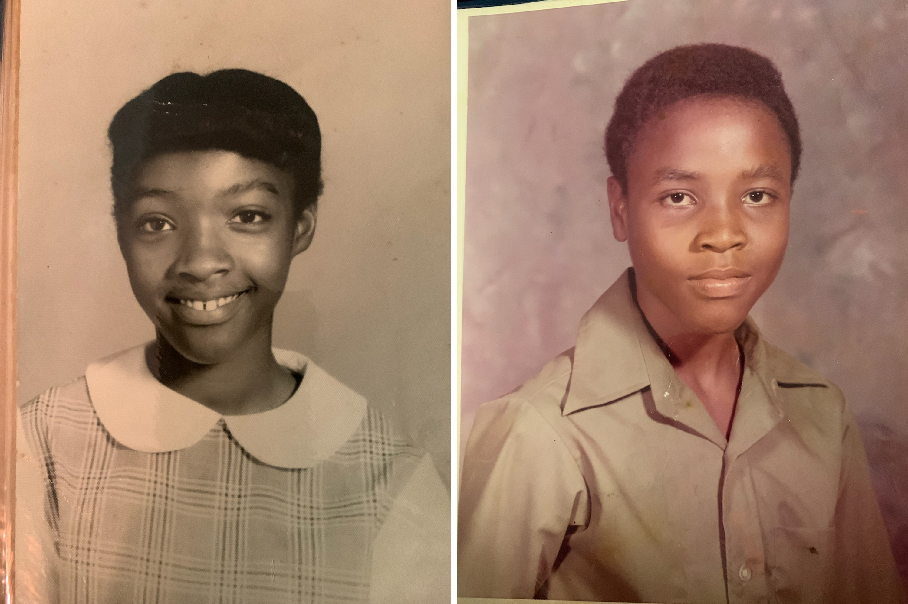 caption: <strong>Left</strong>: Ayesha's mother, Phyllis. <strong>Right</strong>: Ayesha's uncle Anthony.