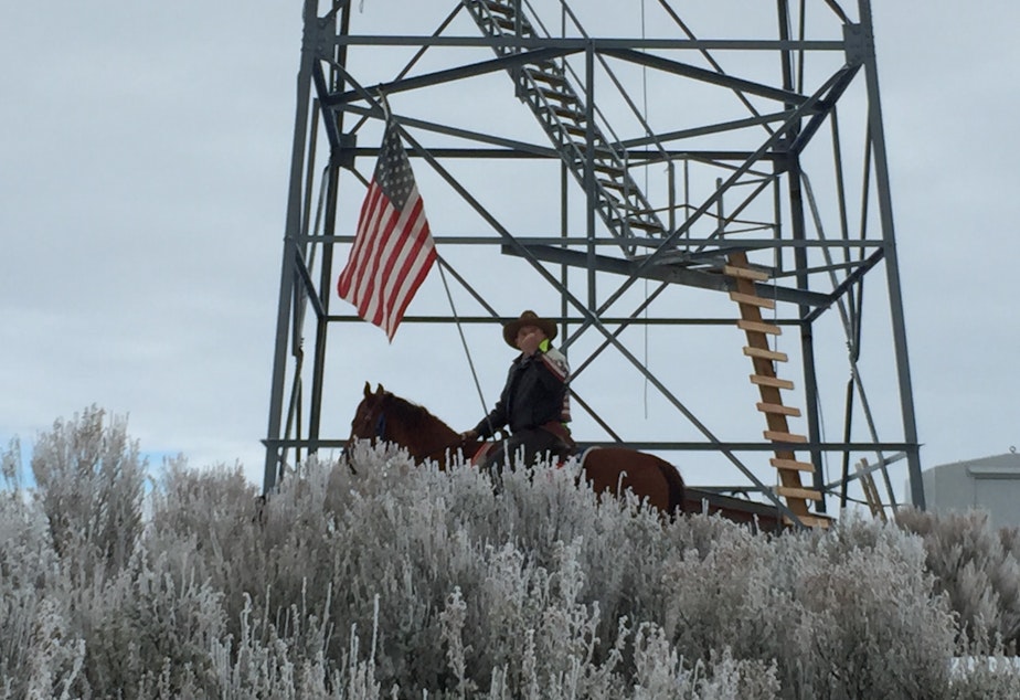 caption: In January 2016, armed militants led by Ammon Bundy, seized the Malheur National Wildlife Refuge in Oregon in an attempt to control US public lands.