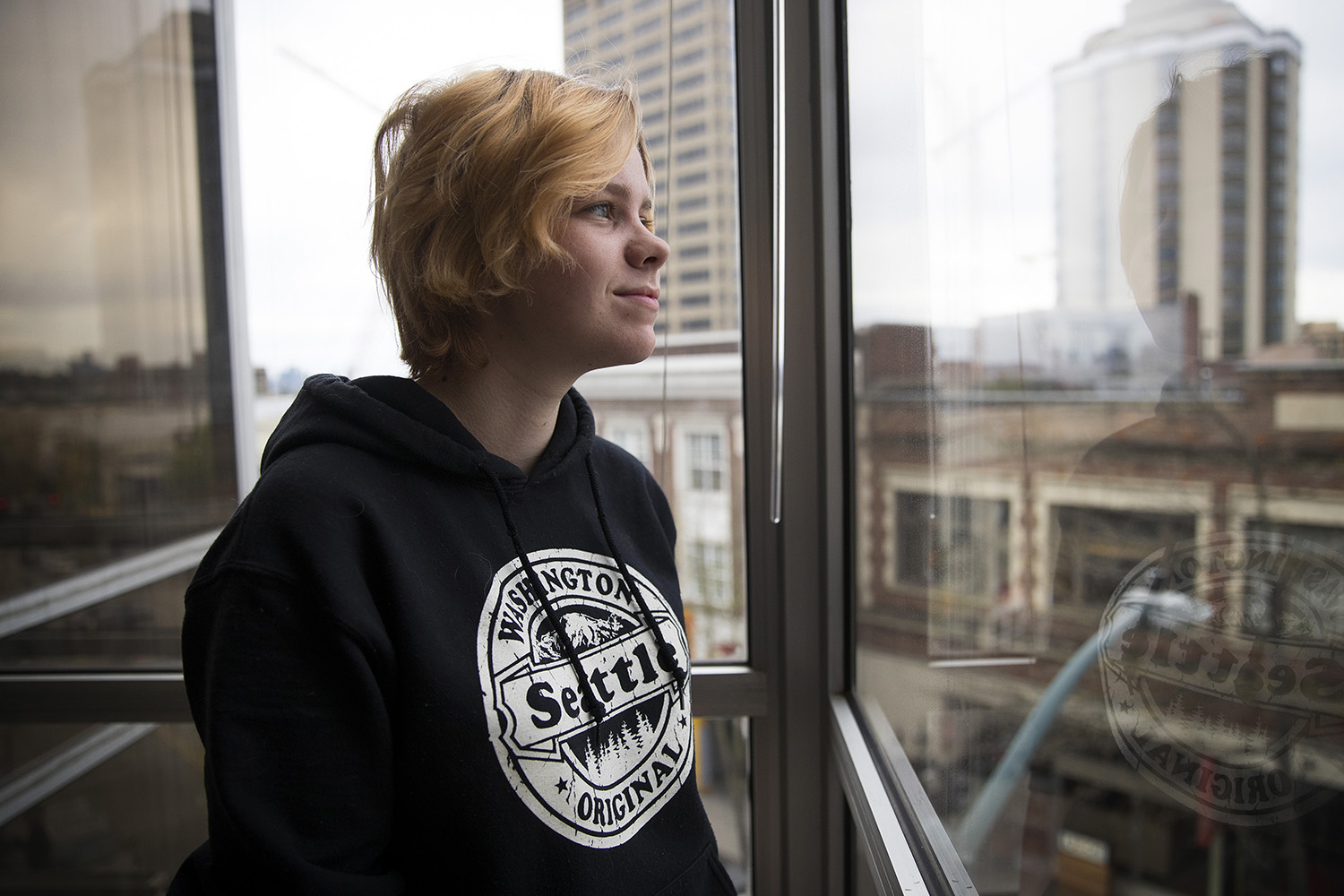 caption: The author, Alivia Thrift. In her junior year, Livi and her mom struggled to pay rent. She left school so she could work more.