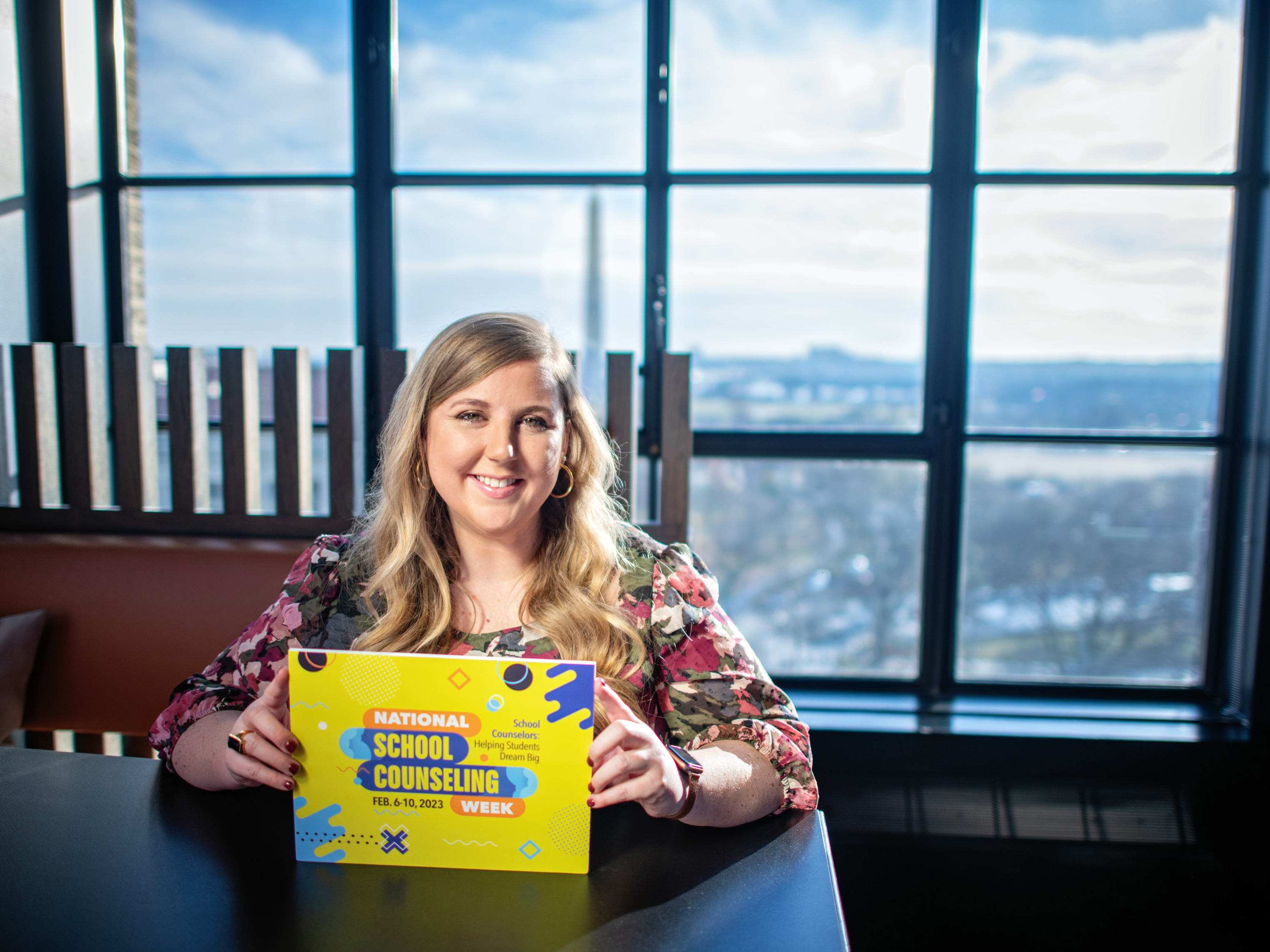 caption: Meredith Draughn of B. Everett Jordan Elementary School was named 2023's School Counselor of the Year by the American School Counselor Association (ASCA).