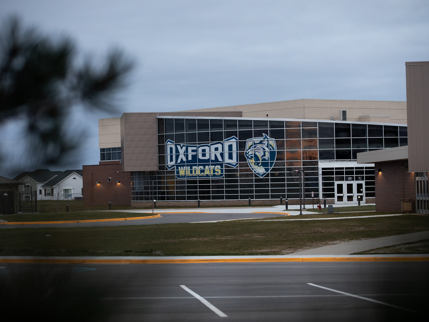 caption: Oxford High School in Oxford, Mich., a small town about 30 miles north of Detroit.