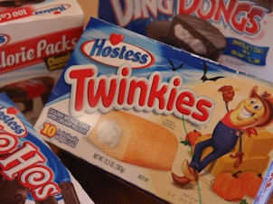 caption: Hostess Brands, best known for its Twinkies, is being bought by jelly-maker J.M. Smucker.