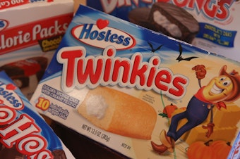 caption: Hostess Brands, best known for its Twinkies, is being bought by jelly-maker J.M. Smucker.