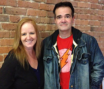 caption: Seattle Union Gospel Mission's Sharon Thomas and Jason Bennett.