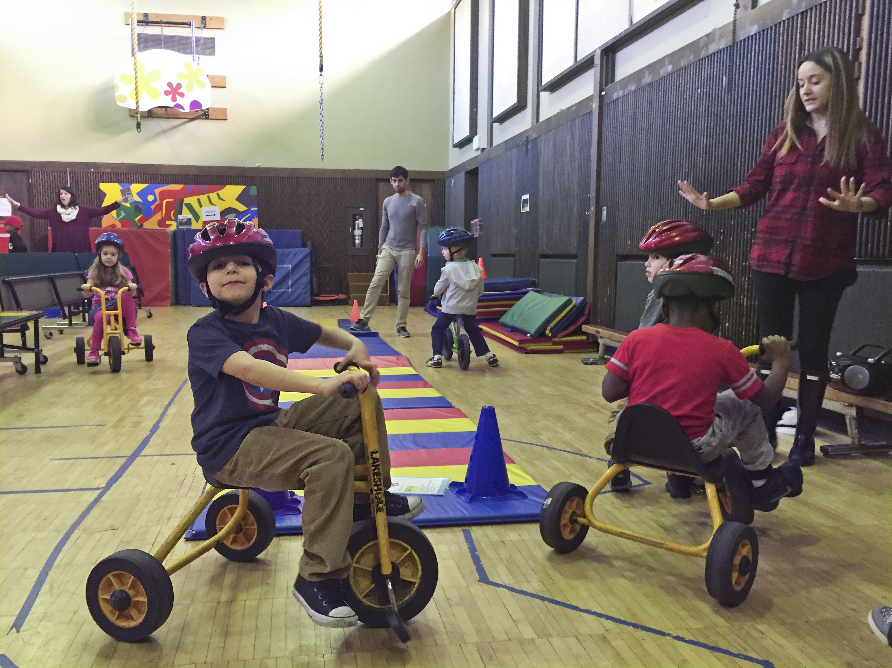 kindergarten tricycles