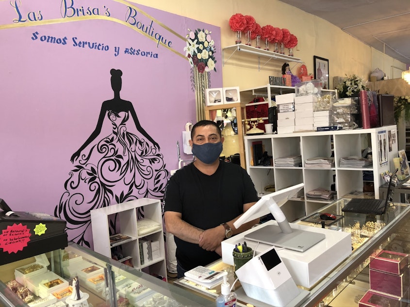 caption: Las Brisa's Boutique in White Center