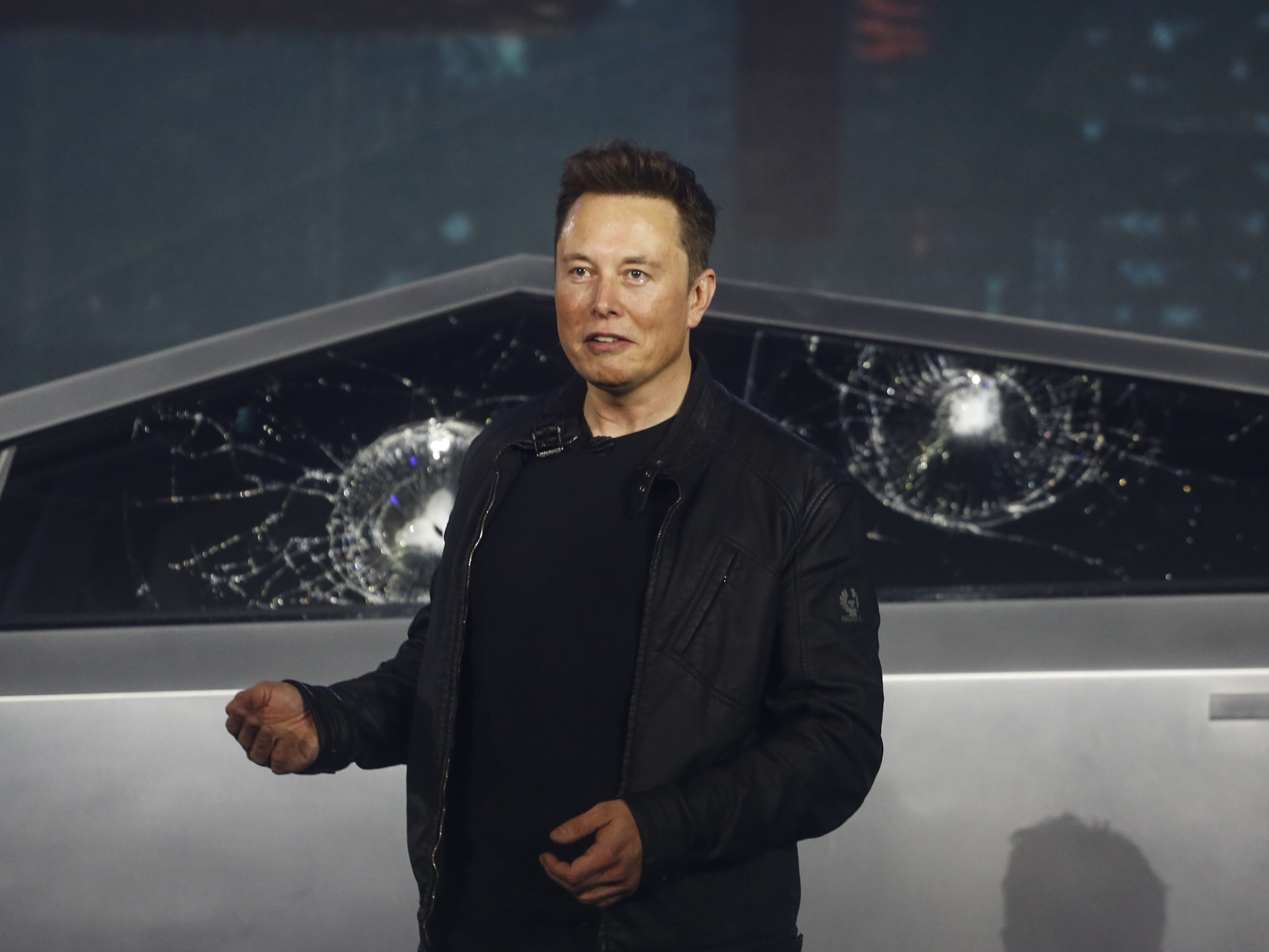 KUOW - Elon Musk Unveils Tesla's Cybertruck, With A Polarizing Wedge Shape