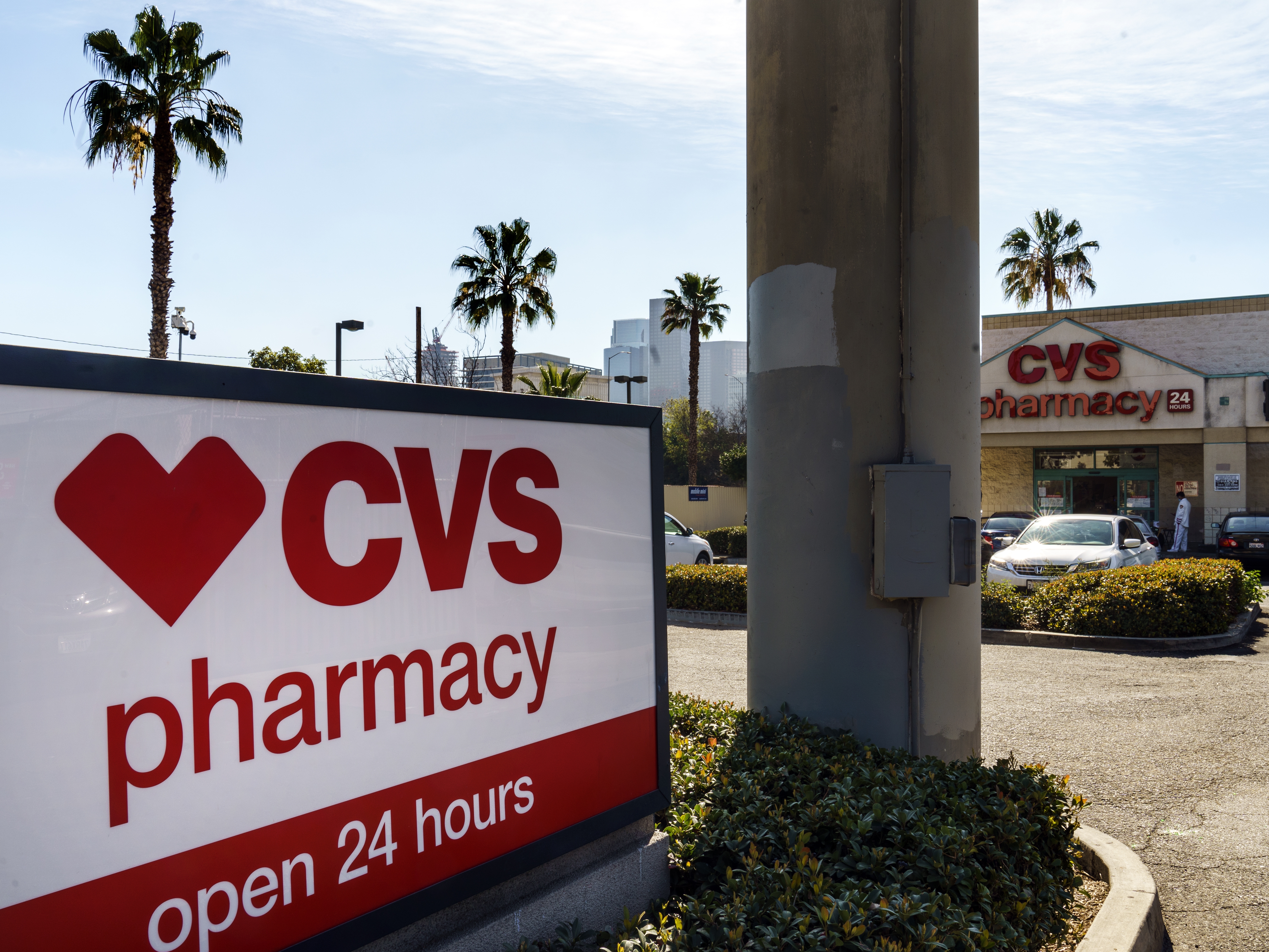 caption: Earlier this year CVS Health cuts its 2024 profit forecast due to an increase in Medicare-related costs.