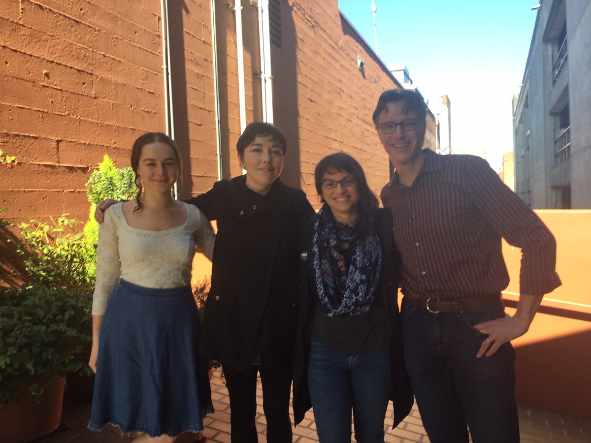 caption: Monica Nickelsburg, Erica Barnett, Monica Guzman and Bill Radke [L-R]
