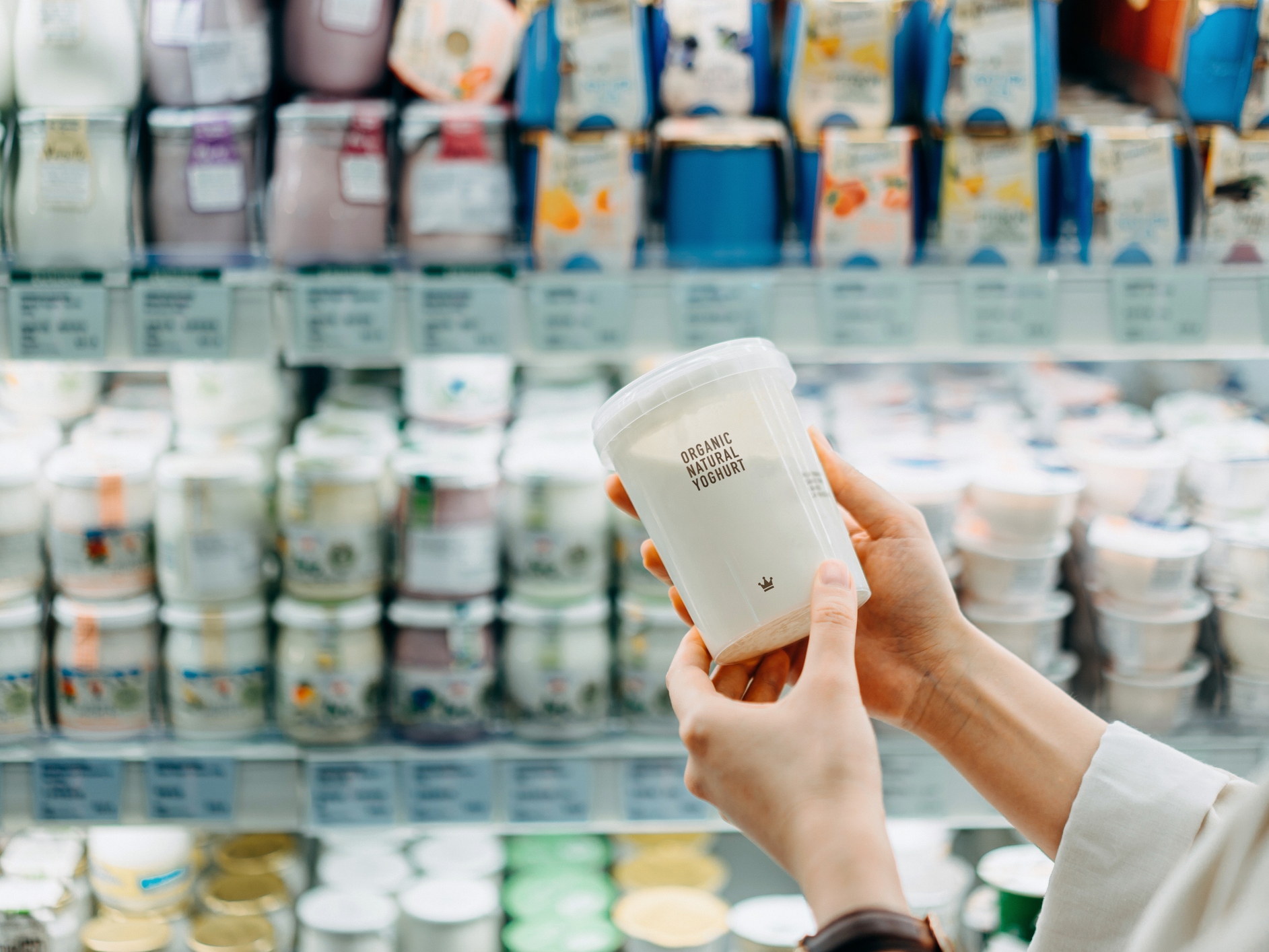 caption: The bacteria in  yogurt appear to promote an overall healthy balance of bacteria in the gut, which promotes a strong and healthy gut barrier.