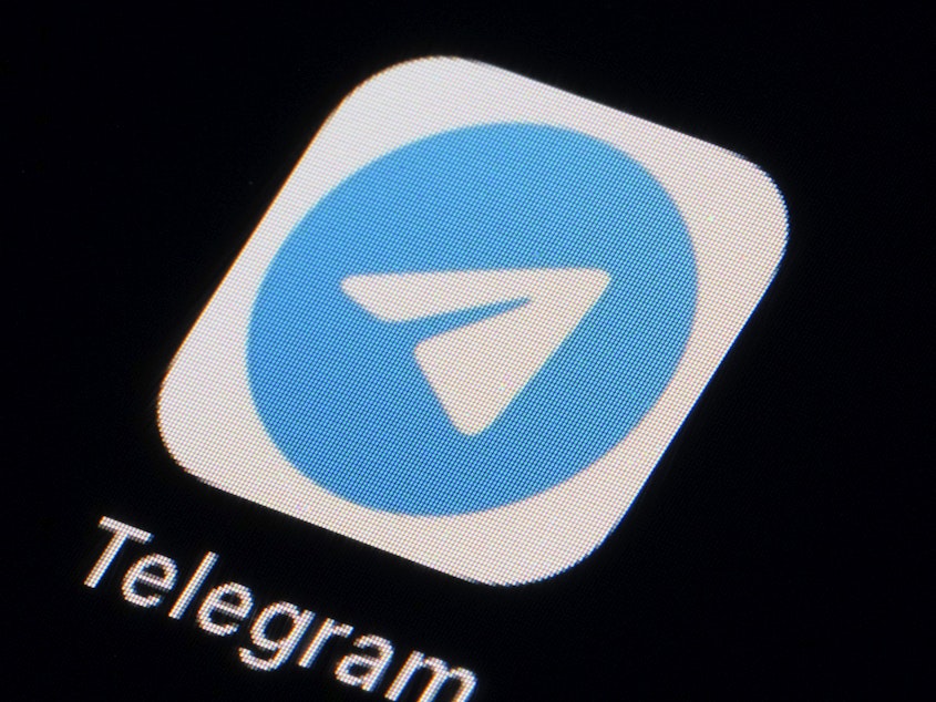 caption: Telegram has removed popular Hamas-linked accounts from the messaging service after a pro-Israel advocacy organization sent letters to Apple and Google asking the tech companies to pressure Telegram to take down the channels.