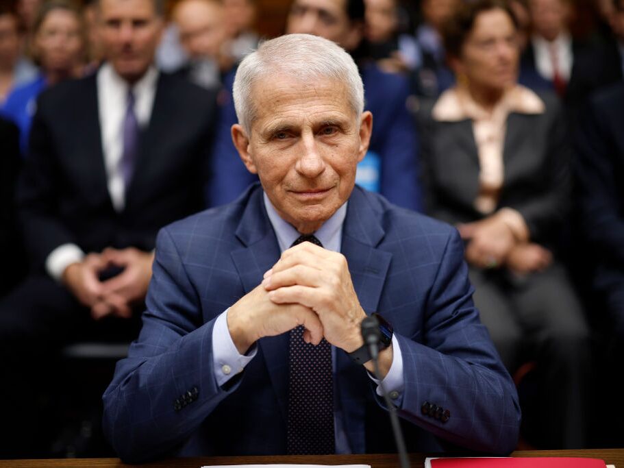 caption: Dr. Anthony Fauci, former Director of the National Institute of Allergy and Infectious Diseases, arrives to testify before the House Oversight and Accountability Committee Select Subcommittee on the Coronavirus Pandemic at the Rayburn House Office Building on June 03, 2024 in Washington, DC. The Subcommittee held a hearing on the findings from a fifteen month Republican-led probe of Fauci and the COVID-19 pandemic's origins.
