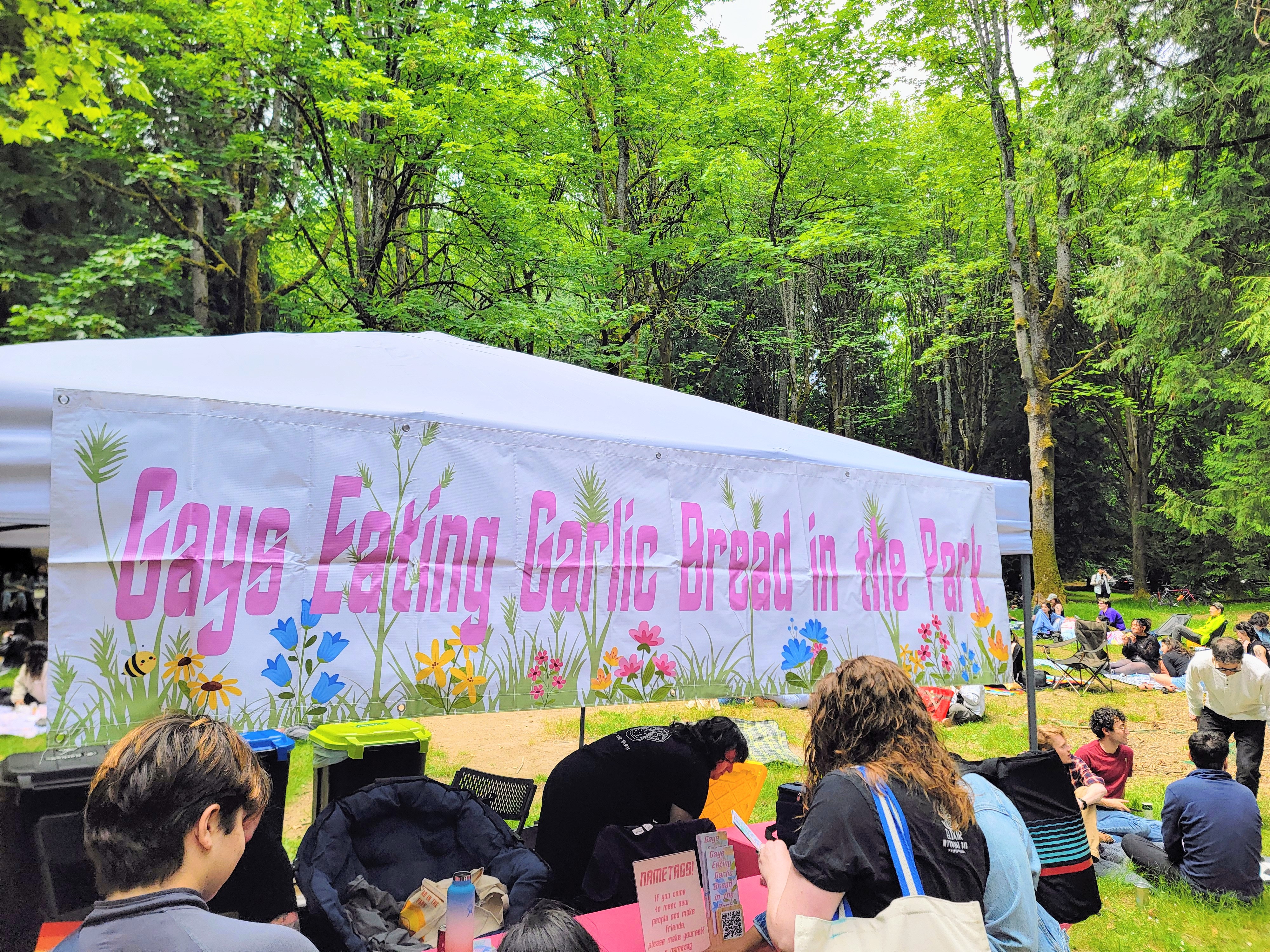 Seattle's viral LGBTQ garlic bread picnic is growing bigger — and pricier to host