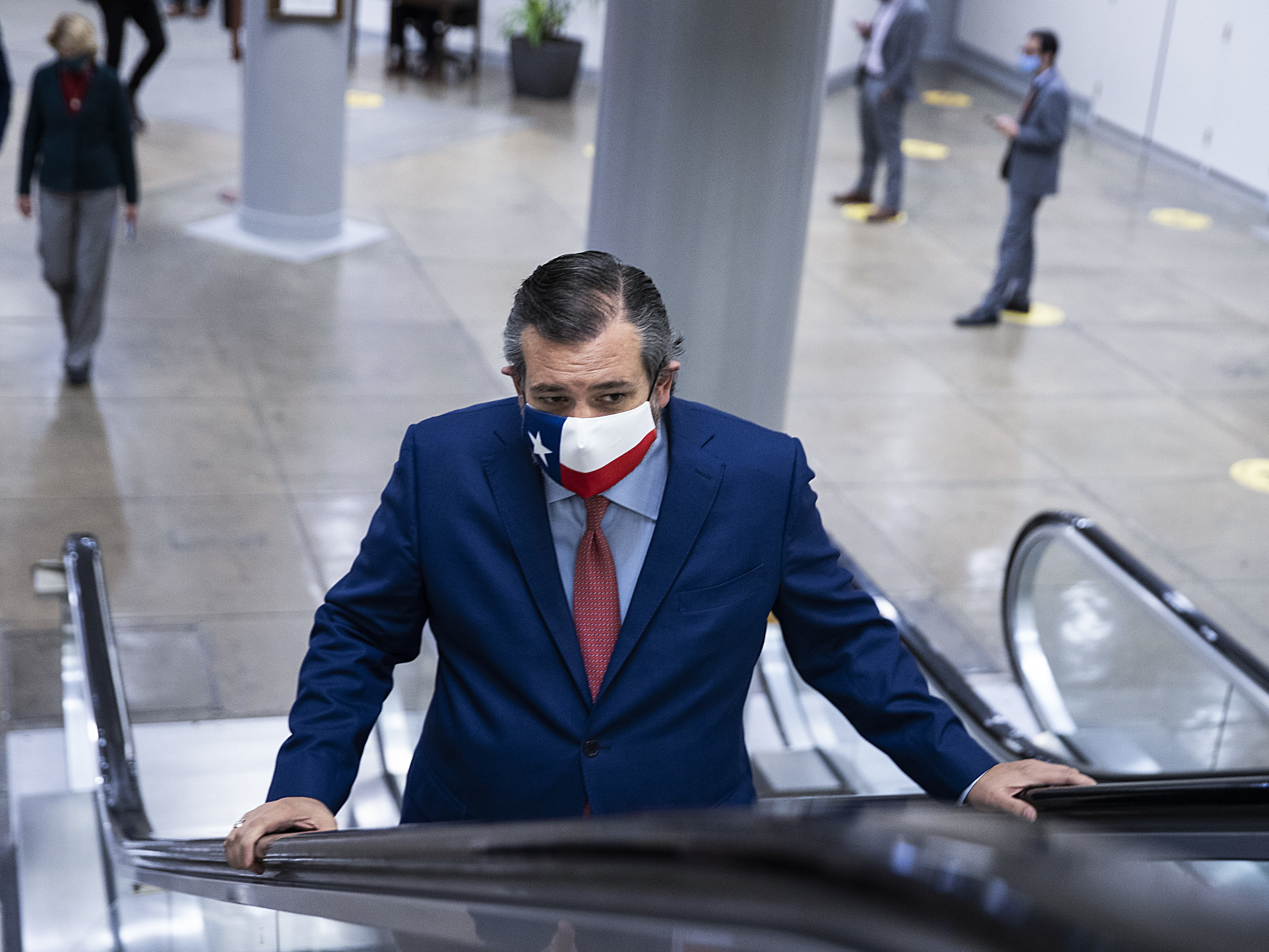 caption: Sen. Ted Cruz of Texas, pictured at the U.S. Capitol on Dec., is among the Republican lawmakers planning to object to Congress' tally of the Electoral College votes on Wednesday.