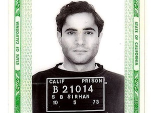 caption: Sirhan Sirhan, who assassinated Robert F. Kennedy in June 1968, was up for parole on Aug. 27.