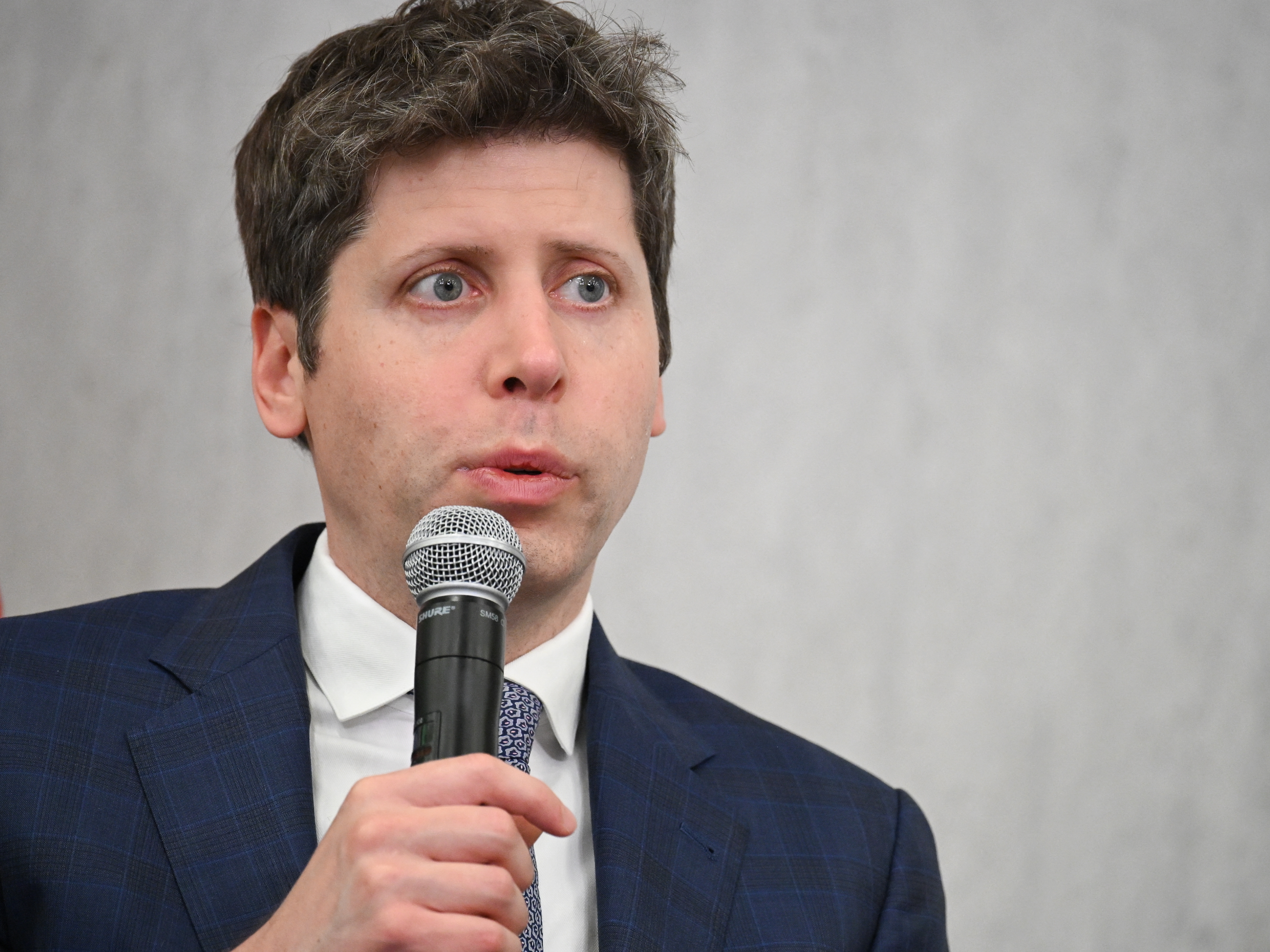 caption: OpenAI CEO Sam Altman speaks in Washington, D.C., on July 22, 2025.