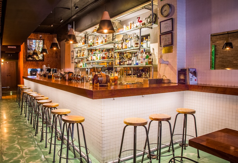 caption: Maverick, a bar in Mexico, sits empty amid the pandemic. Missing its patrons, it launched a website recreating different sounds from the bar experience. The idea ended up touching many around the world.