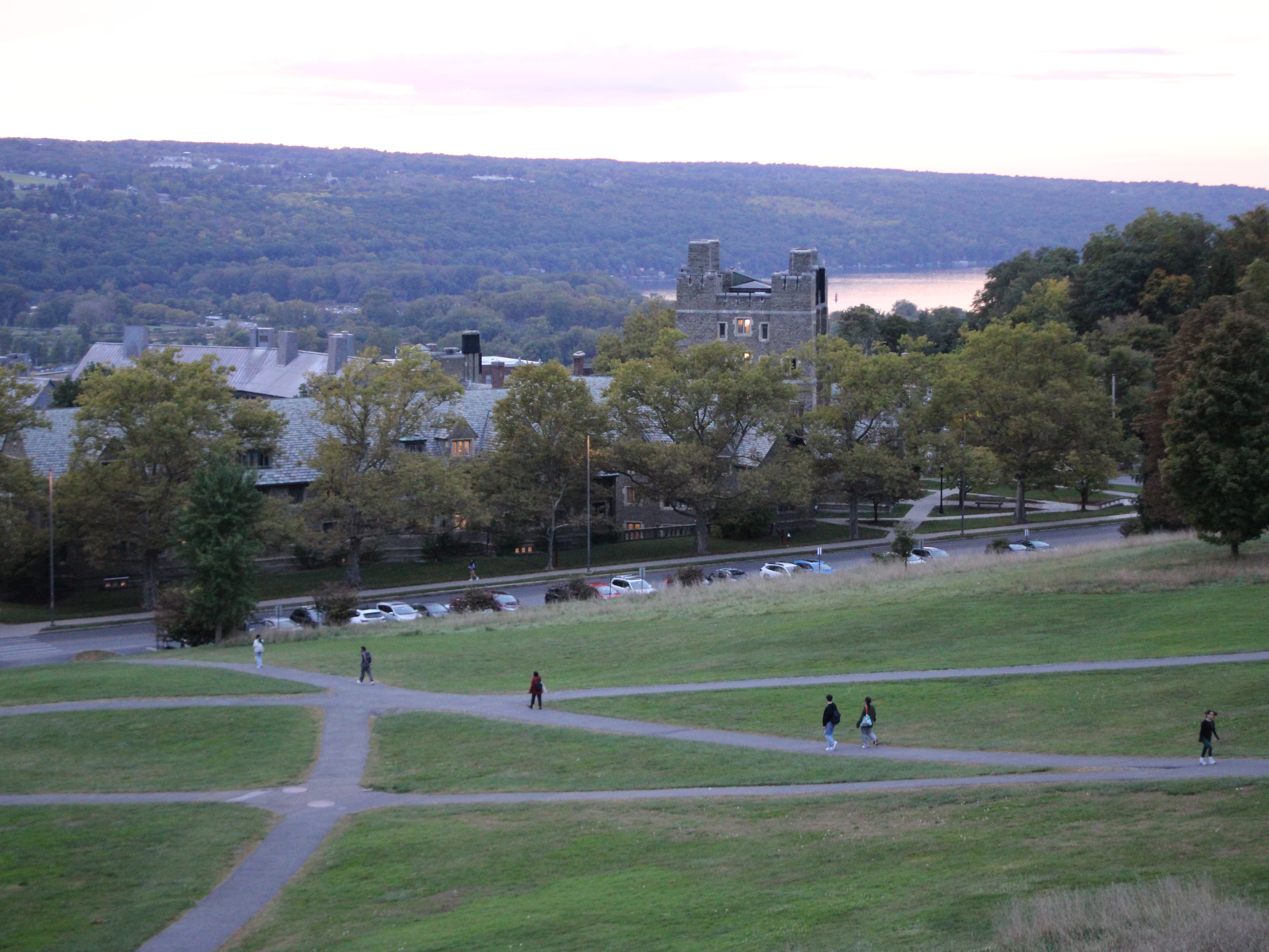 caption: At Cornell University, one professor is helping students navigate their emotions about climate change by learning about food.