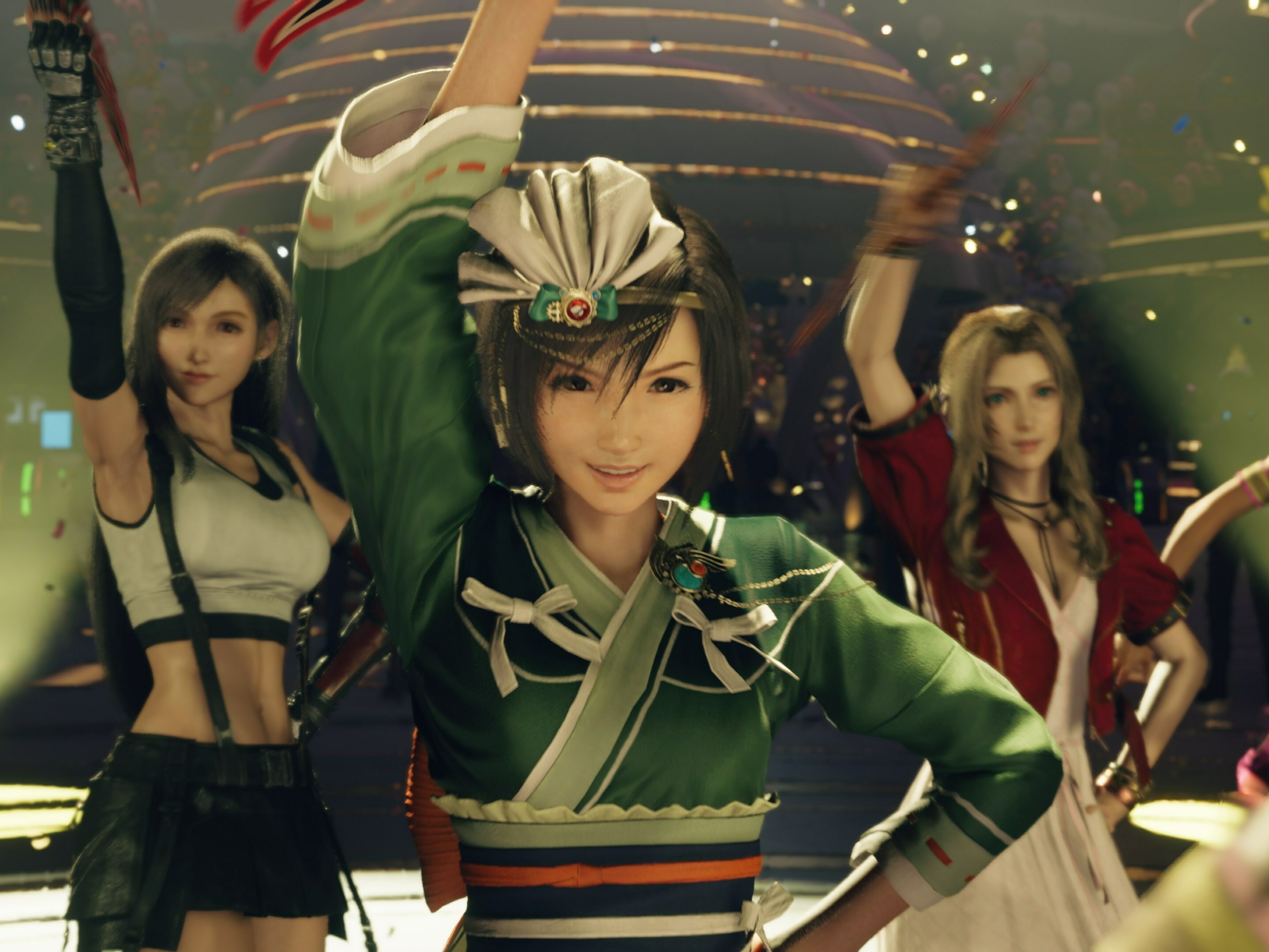 caption: If you, like me, wake up in the middle of the night covered in sweat wondering how to best prepare yourself for Final Fantasy 7 Rebirth (pictured), read on!