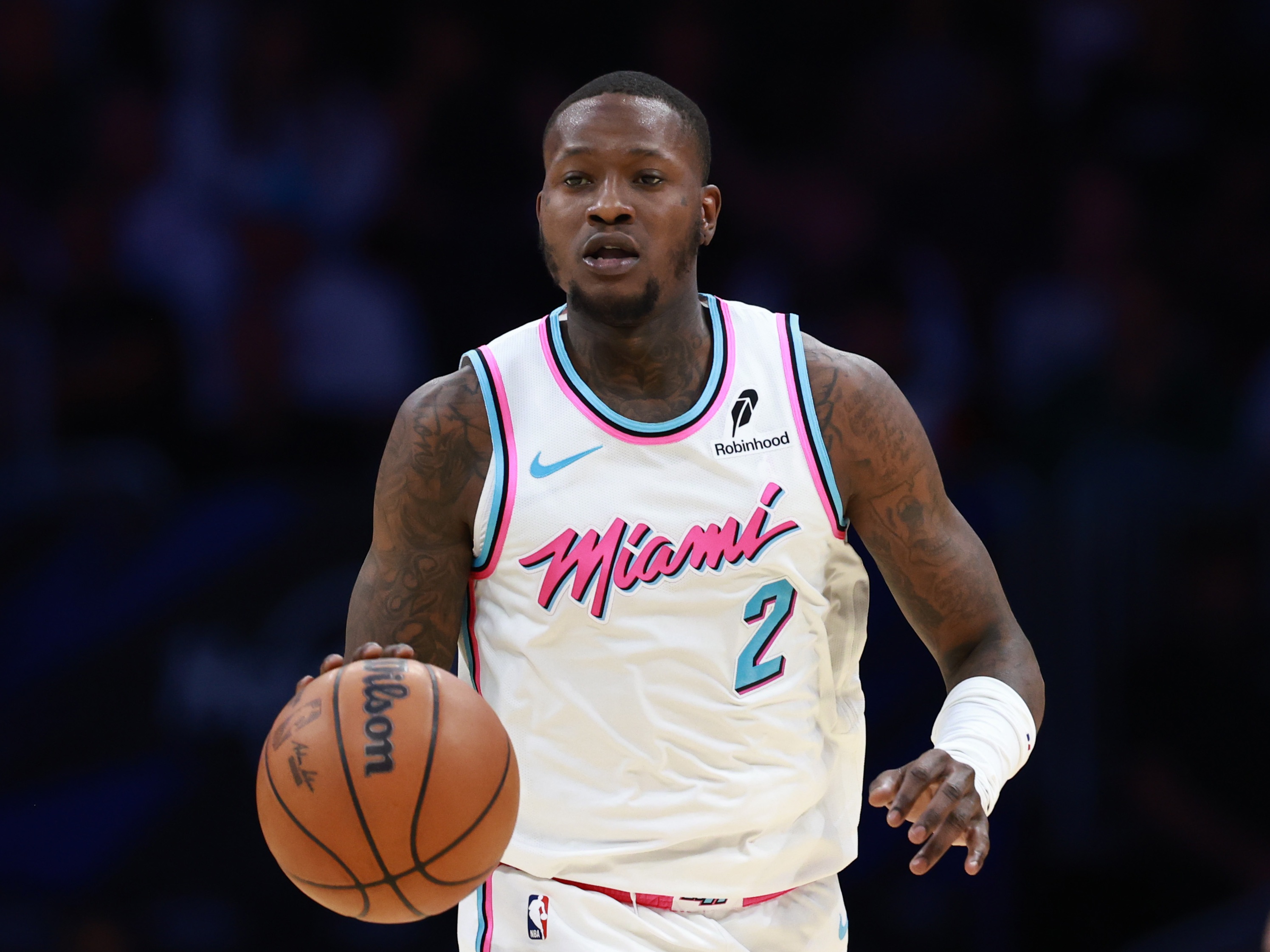 caption: The FBI has arrested Miami Heat player Terry Rozier after a long-running gambling investigation.