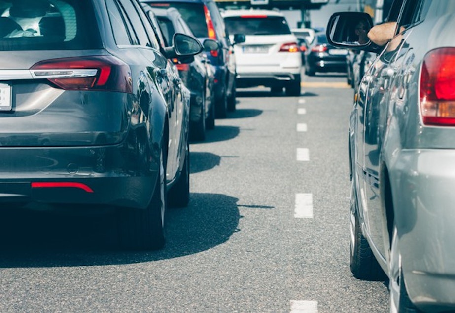caption: <p>Cars waiting in traffic jam</p>