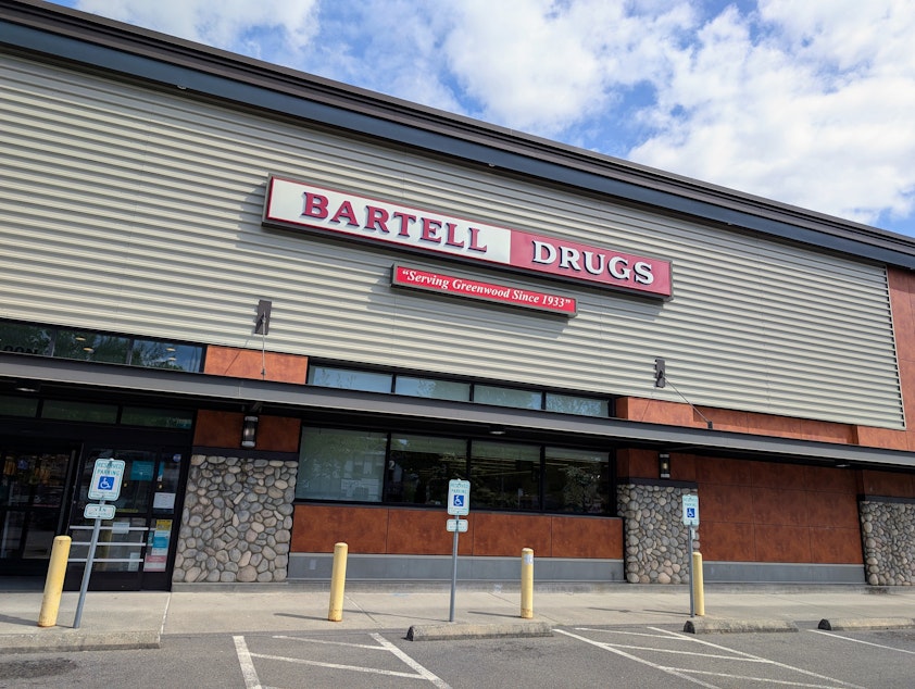 caption: Bartell Drugs faces an uncertain future as parent company Rite Aid files for bankruptcy.