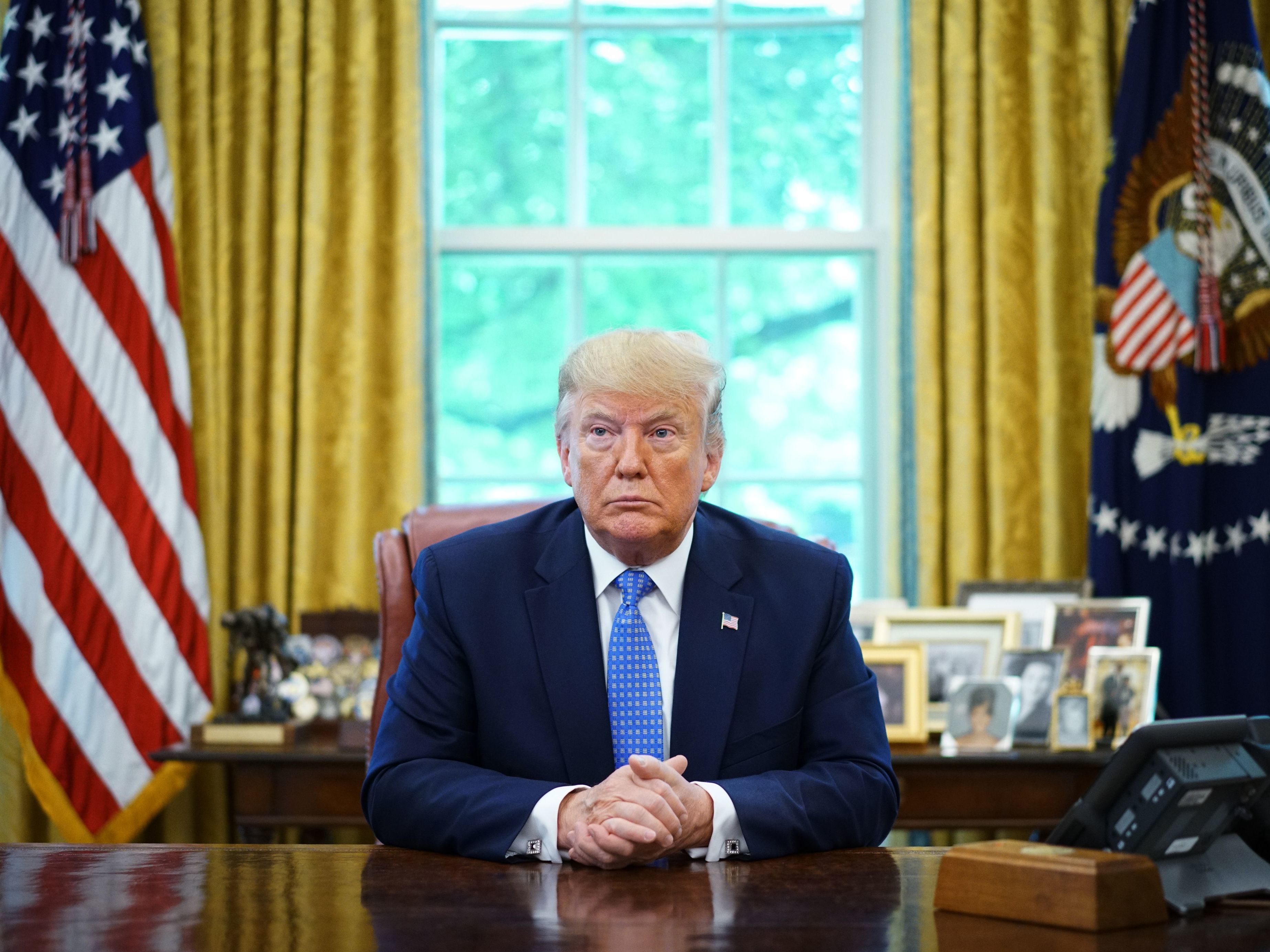 caption: Recent polling puts President Trump behind his Democratic rivals. While he dismisses them as fake news, there may be a lesson to glean from historical presidential polling.