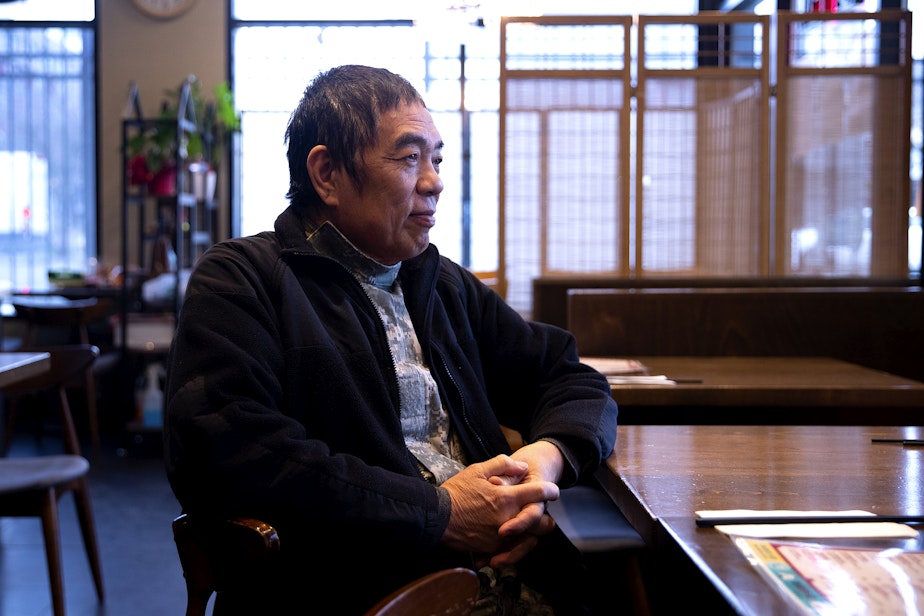 caption: Henry Ku, owner of Henry’s Taiwan Kitchen, is portrayed on Thursday, February 13, 2025, in Seattle.