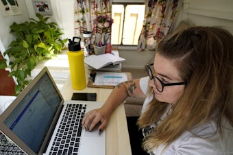 caption: The pandemic has underscored the importance of having a reliable internet connection, with adults dependent on it for work and young people reliant on it for their education.