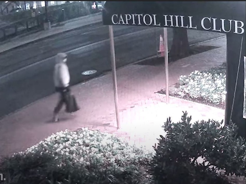 caption: The FBI has released a substantial amount of information, including surveillance video, and a new virtual map of the steps they took the night in question, about the unidentified bomb-maker.