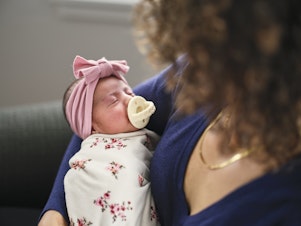 caption: After an alarming spike in 2021, maternal mortality numbers the next year went back down, according to a report released Thursday. CDC Director Mandy Cohen says the rates are still too high.