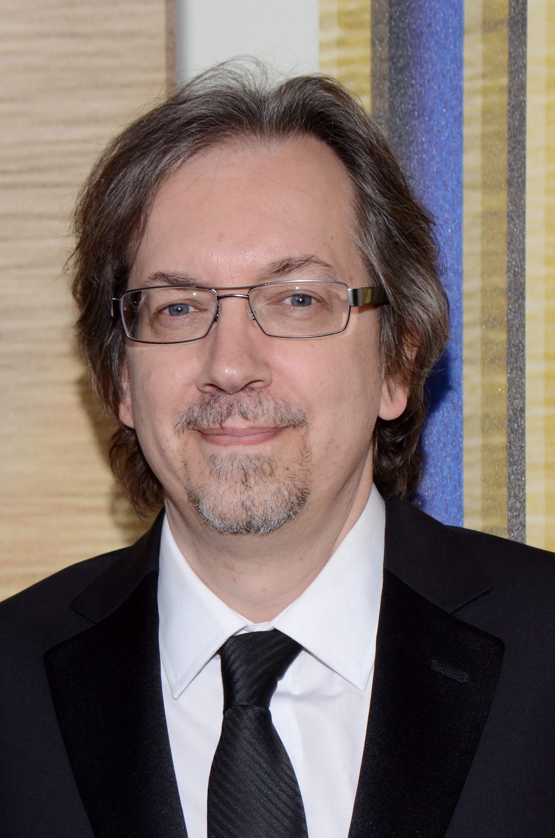 caption: Bob Nelson arrives at the Writers Guild Awards, on Saturday, Feb. 1, 2014, in Los Angeles.