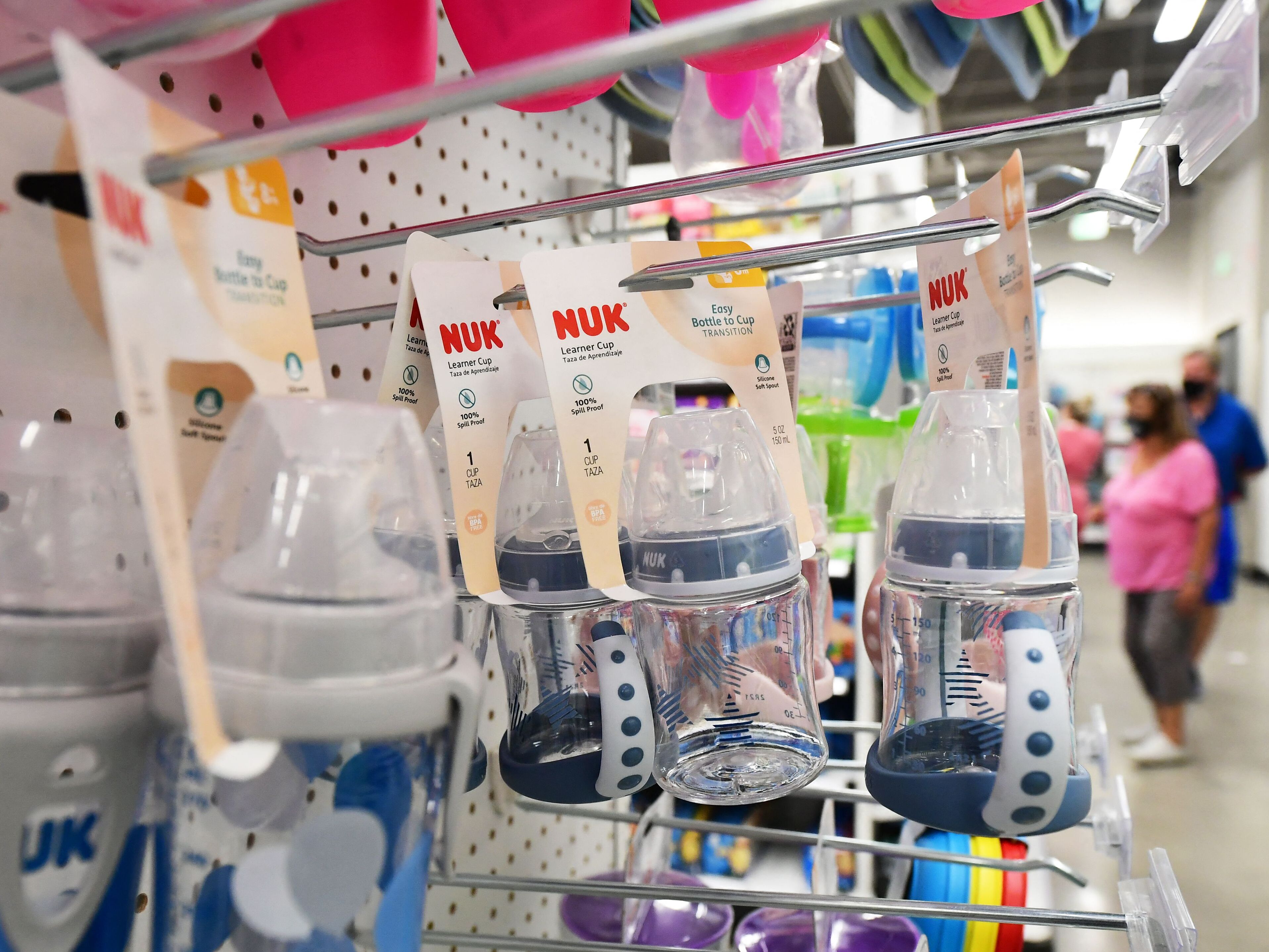 caption: Munchkin CEO Steve Dunn says tariffs will impact the availability of baby products.