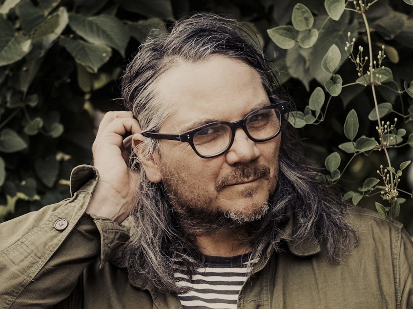 caption: <em>Love Is the King</em> is a new solo album from Wilco's Jeff Tweedy, featuring his sons Spencer and Sammy.