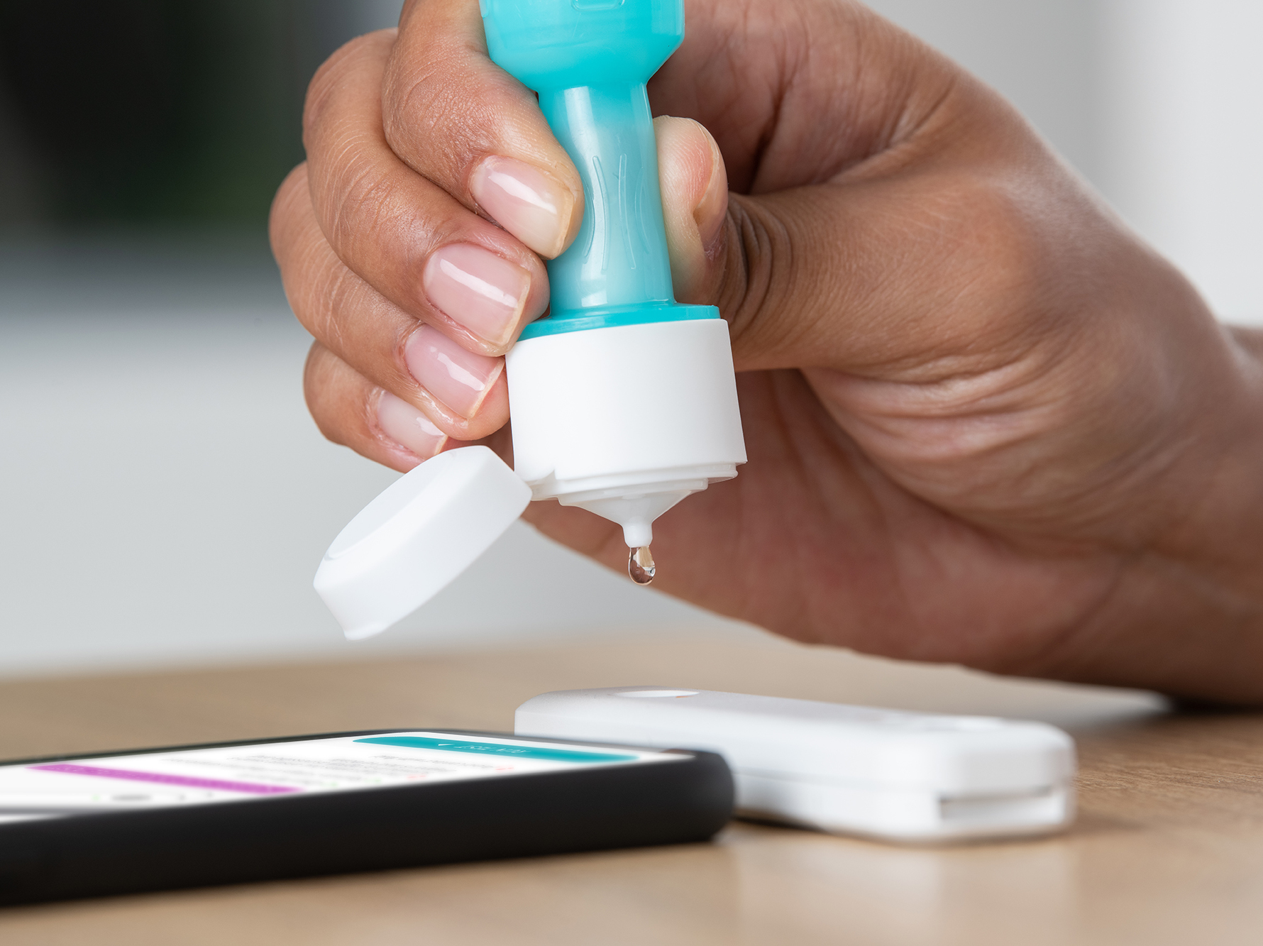 caption: A new at-home test for the coronavirus has been approved by the U.S. Food and Drug Administration. The test will cost about $30 and will be available over-the-counter, according to the company who makes it, Ellume.